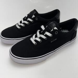 Lugz Flip Lace Up Sneaker Black Canvas, Women's Size 7